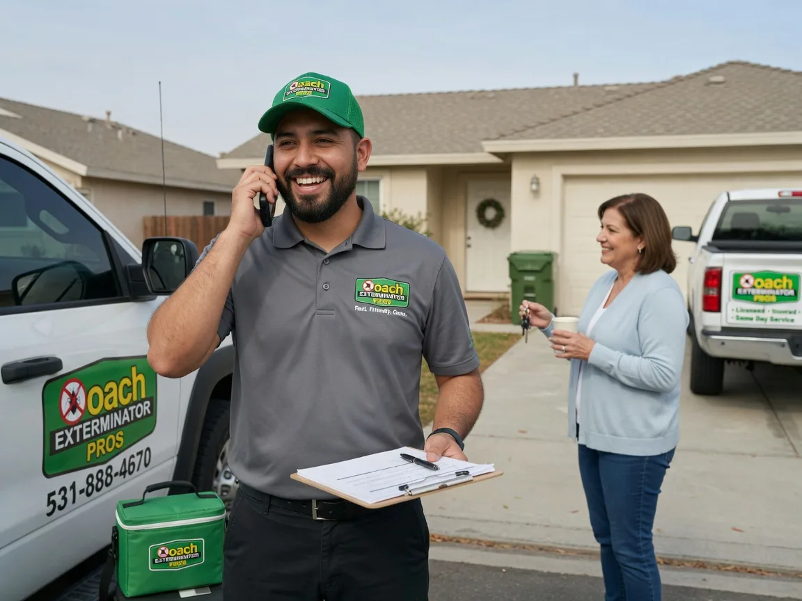 Pest Control Roach Exterminator White Cottage, OH FAQs